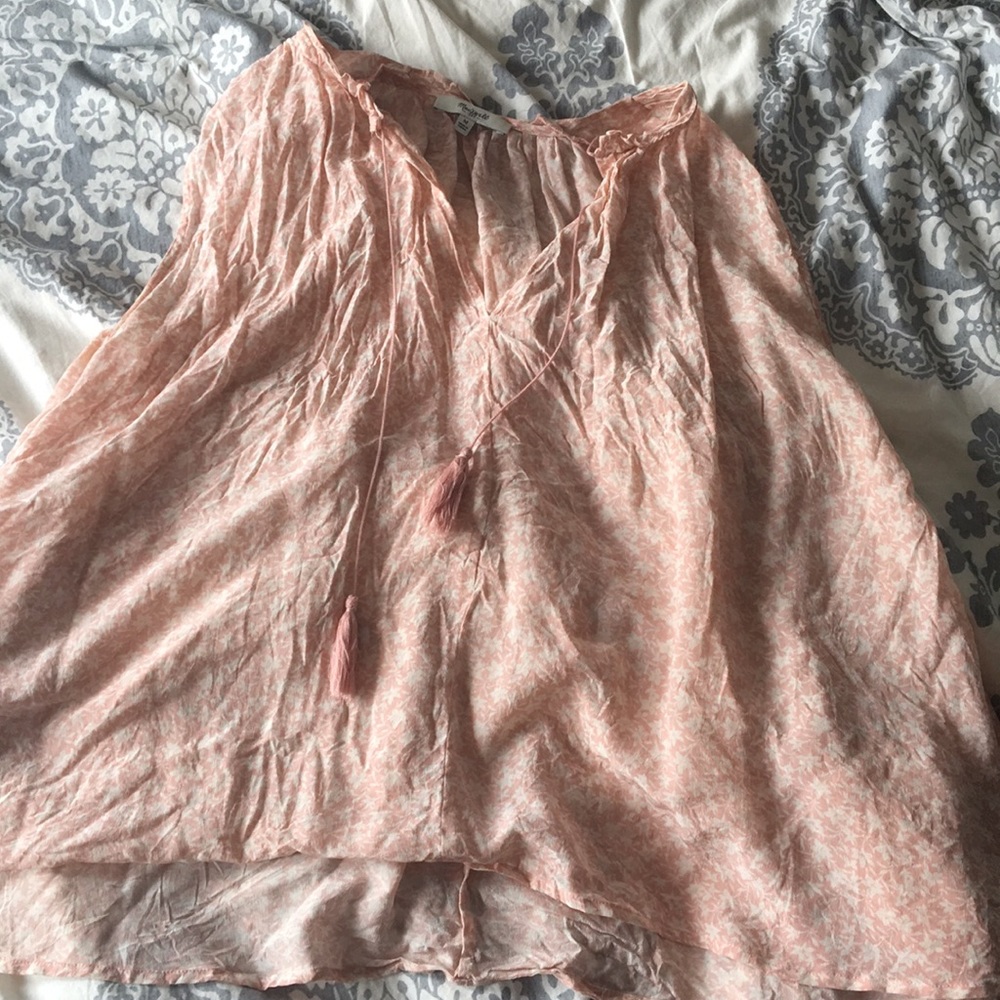 Madewell sleeveless blouse